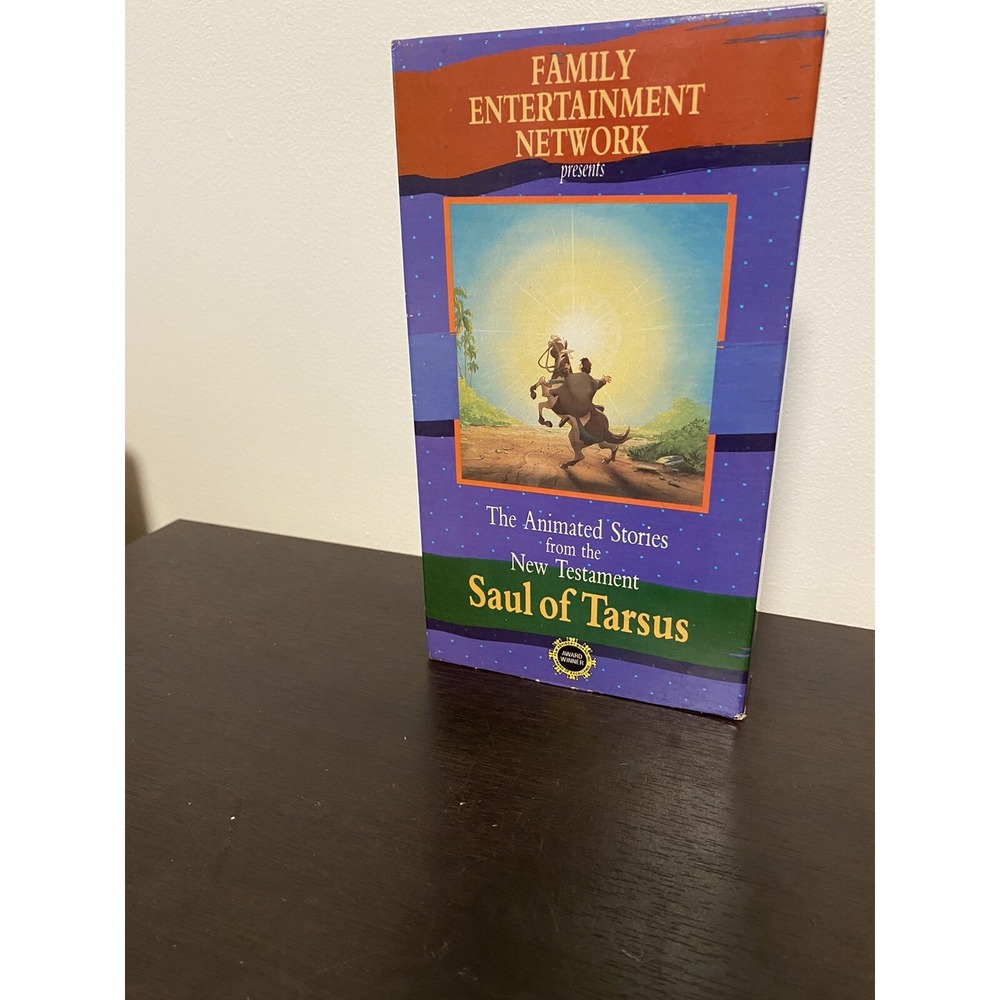Saul of Tarsus The Animated Stories from The New Testament VHS 1989‎